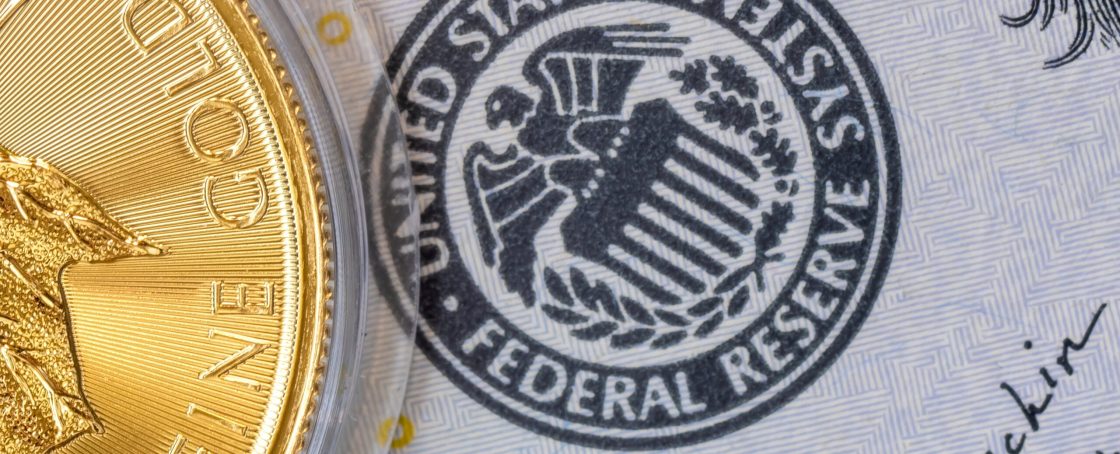 The,Federal,Reserve,(fed),Logo,On,A,Dollar,Bill,Next