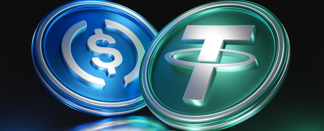 Usdc,And,Usdt,Logo,And,Coin